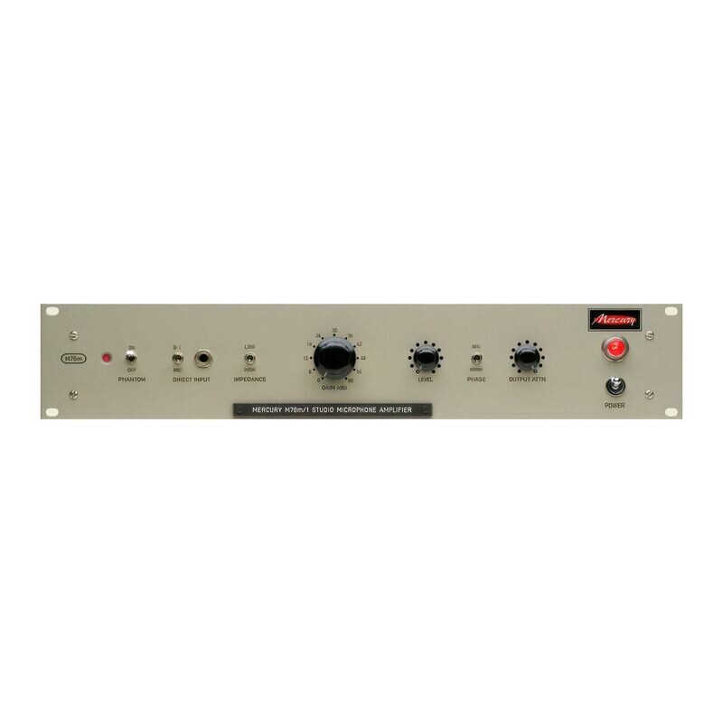 Mercury M76m Mk. IV Single Channel Microphone Preamplifier