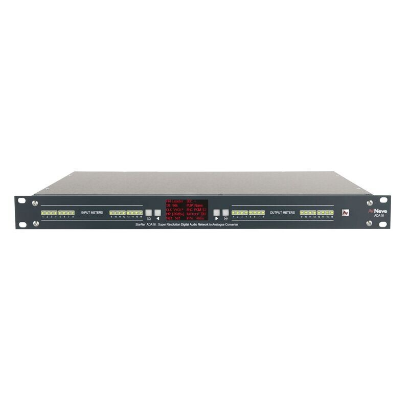 AMS NEVE StarNet ADA16 – Convertisseur audio analogique-numérique Dante 16×16