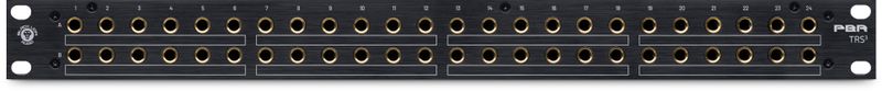 Black Lion Audio PBR-TRS3, baie de patch 46 points TRS