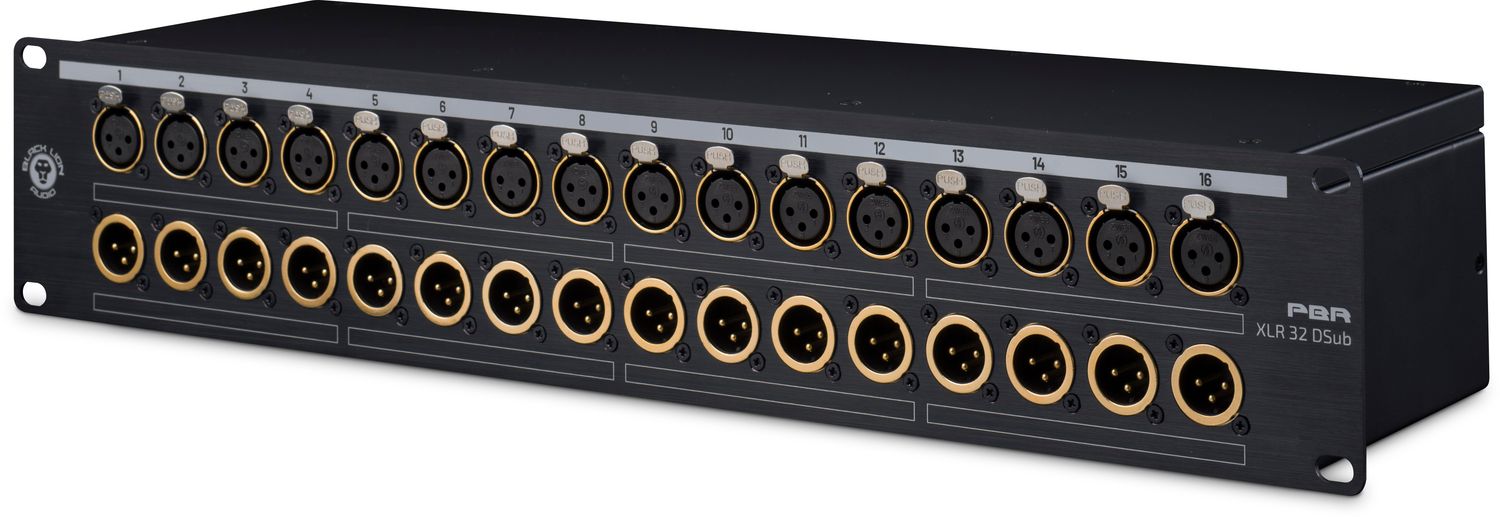 Black Lion Audio PBRXLR32-DSUB Patchbay PBRXLR32-DSUB