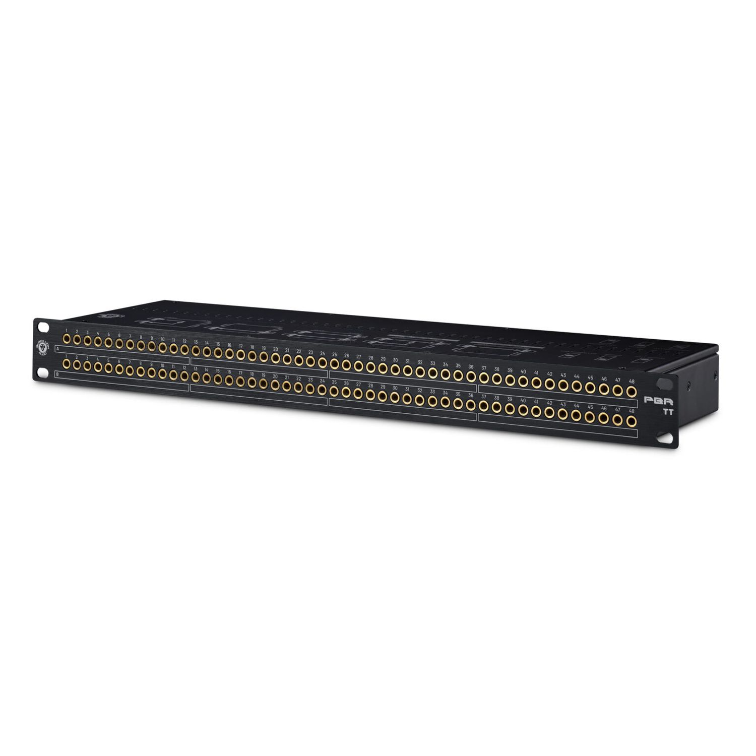 Black Lion Audio PBR-TT Patchbay 96 points TT plaqué or