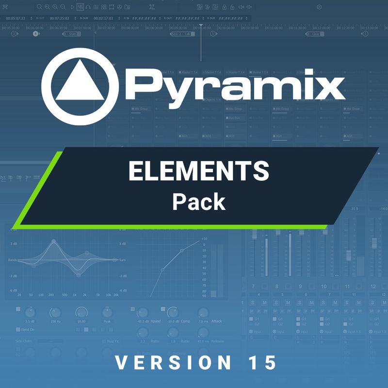 MERGING PYRAMIX V15 ELEMENTS