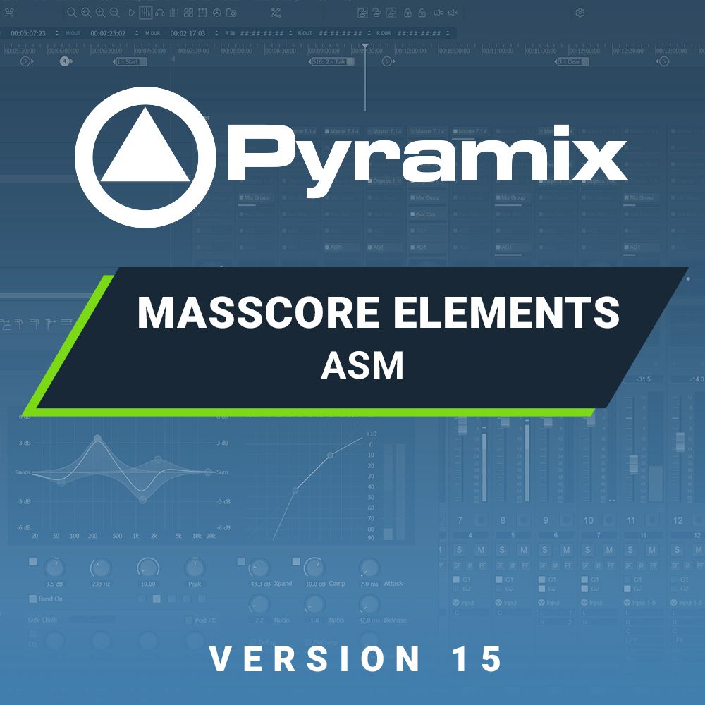 MERGING Pyramix MASSCORE ELEMENTS ASM