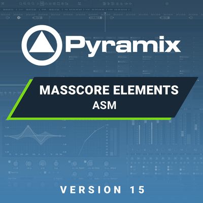 MERGING Pyramix MASSCORE ELEMENTS ASM
