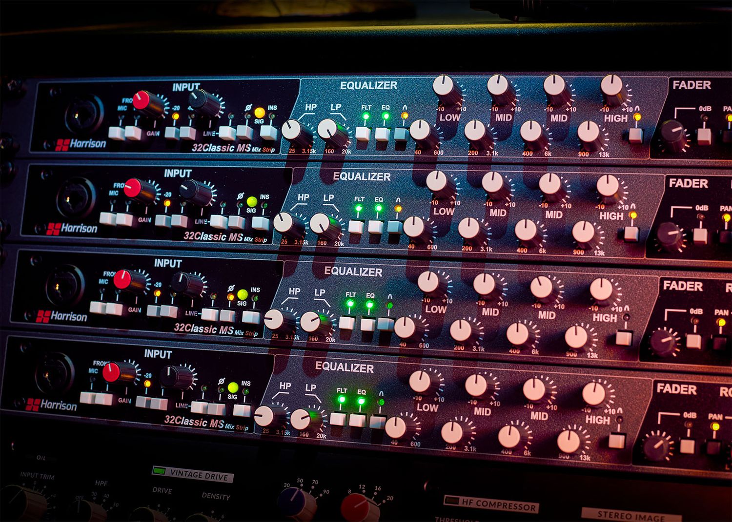 Harrison Audio 32Classic MS Mix Strip