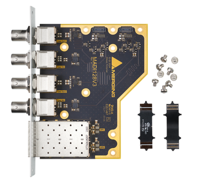 CARTE MERGING MADI128V3 Dante Ready™