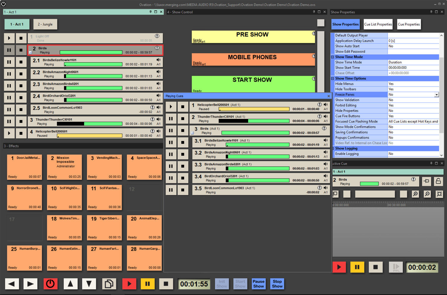 MERGING OVATION 12 - 64 bits ELEMENTS