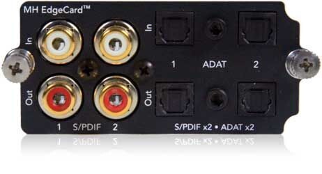 METRIC HALO 2 MH EdgeCard: SPDIF x2 • ADAT x2 METRIC HALO 2 MH EdgeCard: SPDIF x2 • ADAT x2