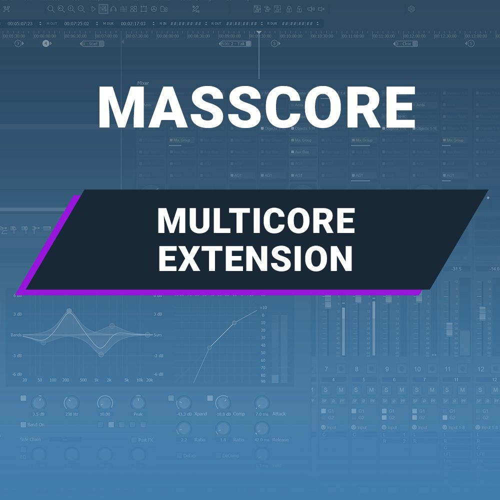 MERGING MASSCORE MultiCore Ext license