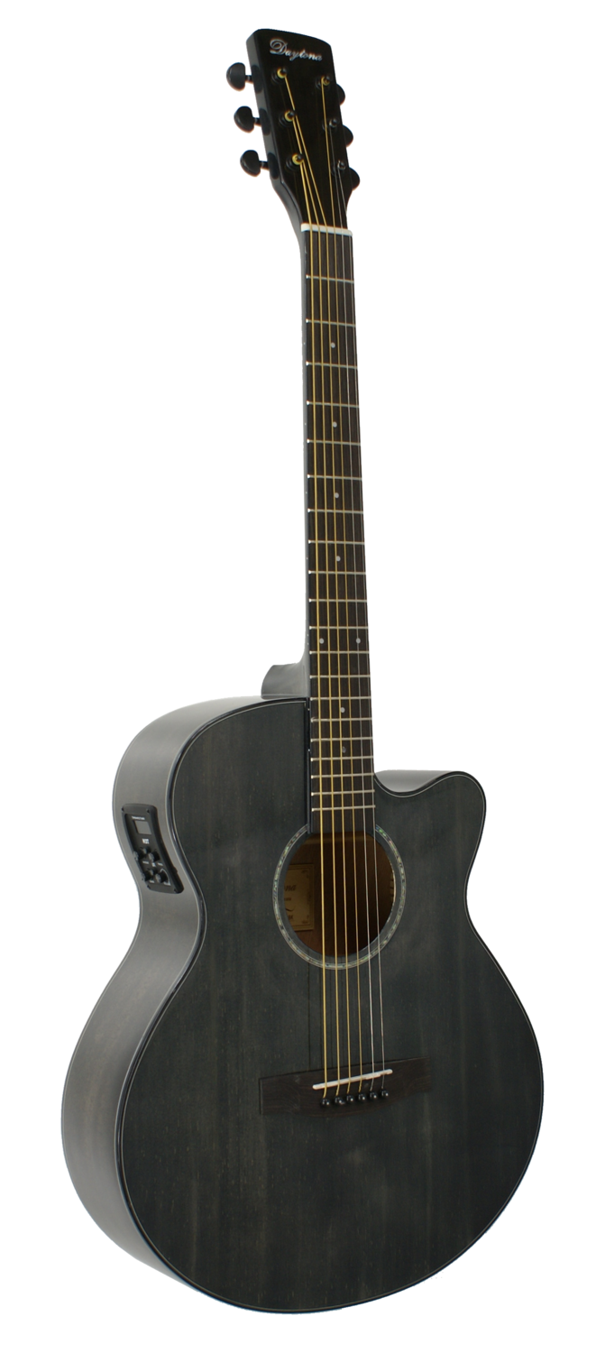 GUITARRA ACUSTICA DAYTONA MINI JUMBO NEGRO