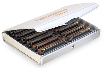 JUEGO DE 12 ARMONICAS FOLKMASTER