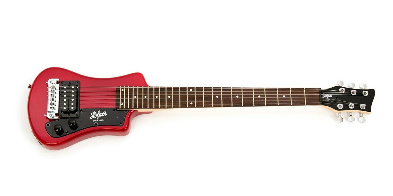 Guitarra "H�fner" Shorty Roja