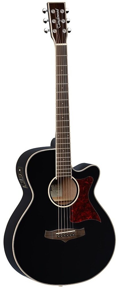 GUITARRA TANGLEWOOD TW4BK MINI JUMBO NEGRA