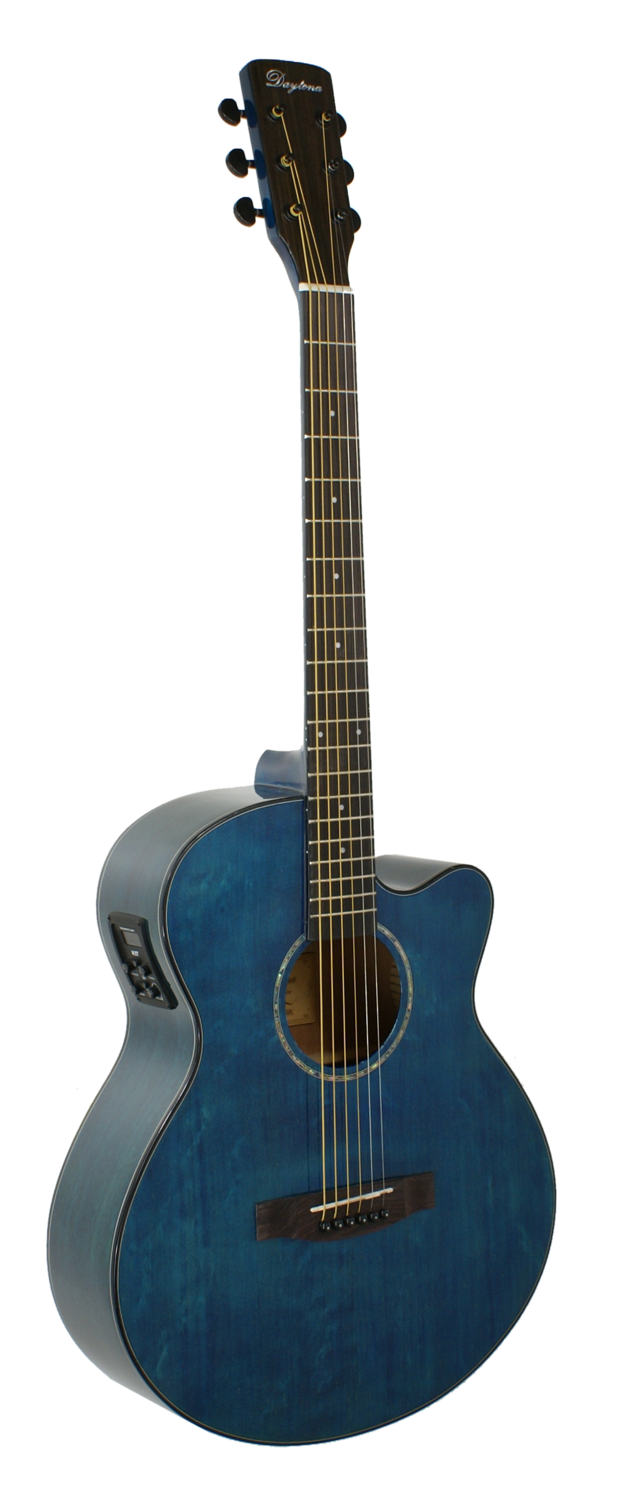 GUITARRA ACUSTICA DAYTONA MINI JUMBO AZUL