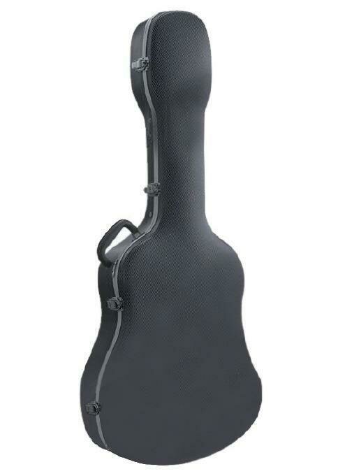 Estuche Clasica "RAINBOW" ABS-Carbono Negro