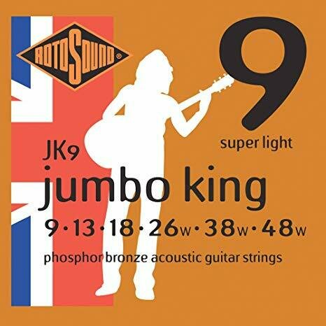 Juego de Cuerdas para Guitarra Acustica "ROTOSOUND" JK9