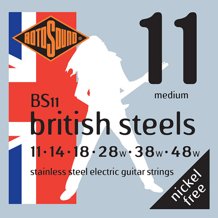 JUEGO DE CUERDAS PARA GUITARRA ELECTRICA "ROTOSOUND" BS11