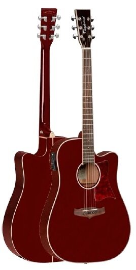 GUITARRA ACUSTICA TANGLEWOOD TW5RD ROJA