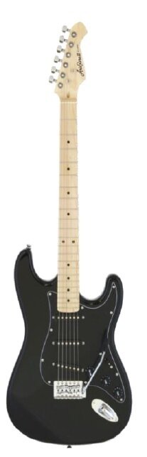 GUITARRA ARIA STG003SPLBK NEGRA TIPO STRATOCASTER