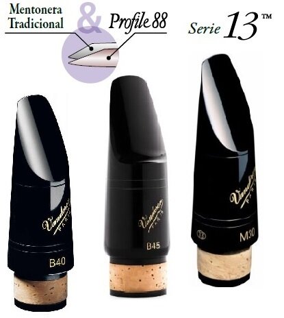 BOQUILLA VANDOREN PARA CLARINETE B40 PROFILE 88