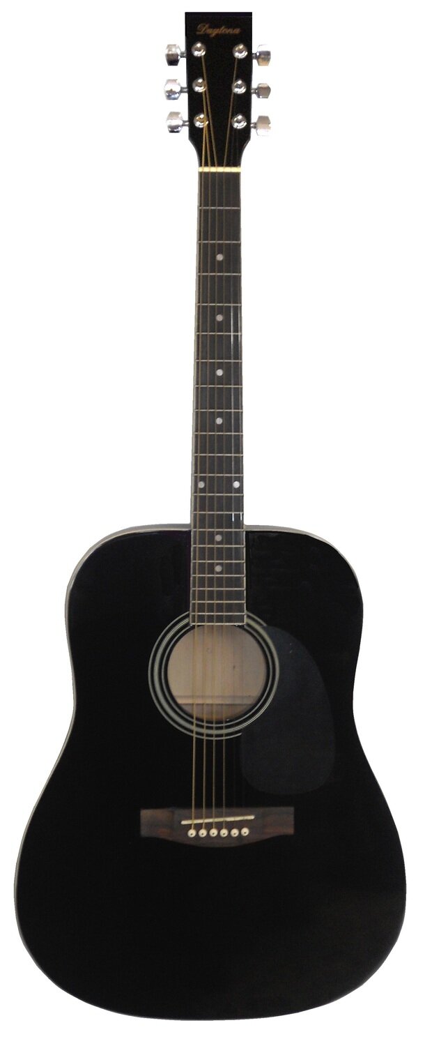 GUITARRA ACUSTICA DAYTONA A411 NEGRA BRILLO