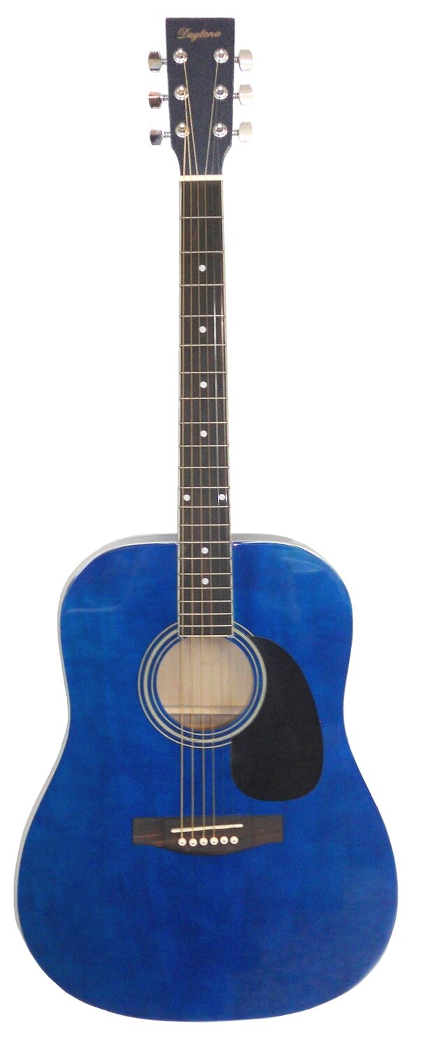 GUITARRA ACUSTICA DAYTONA A411 AZUL BRILLO