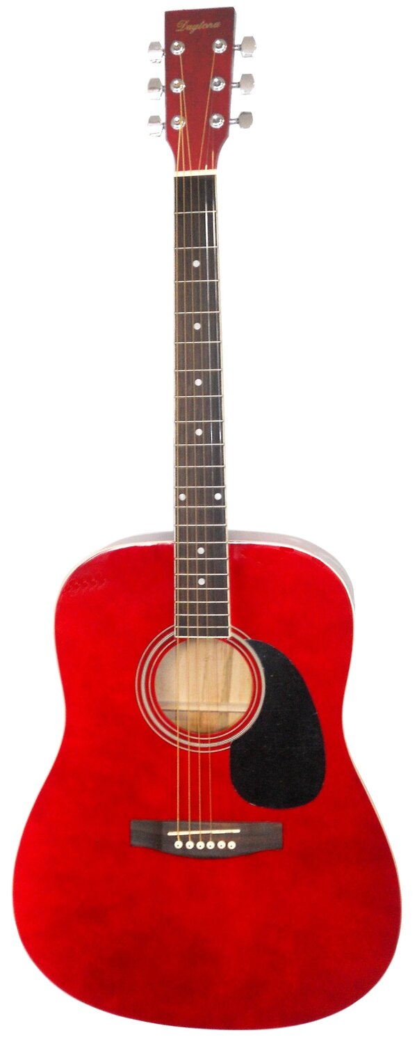 GUITARRA ACUSTICA DAYTONA A411 ROJO BRILLO