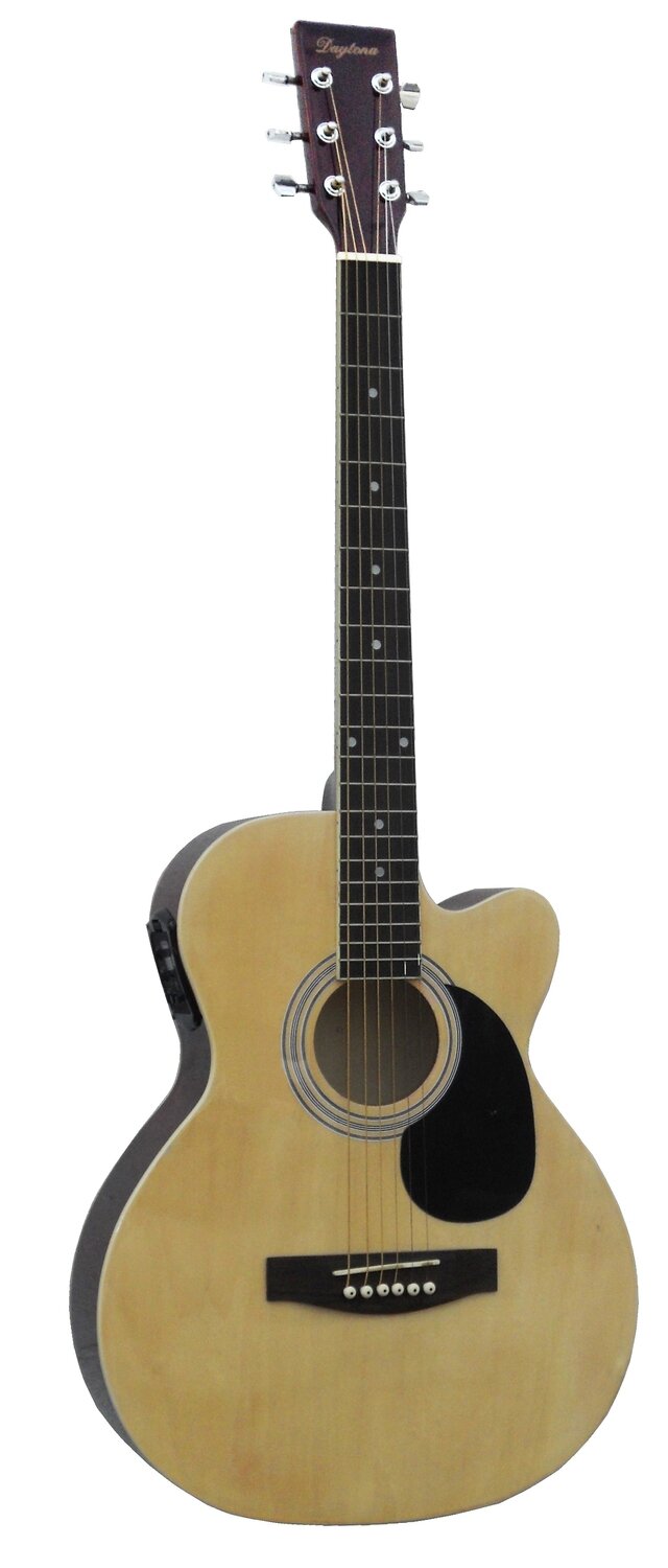 GUITARRA ACUSTICA ELECTRIFICADA DAYTONA A401CENA NATURAL