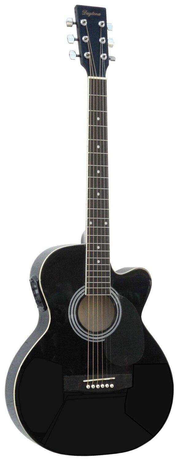 GUITARRA ACUSTICA ELECTRIFICADA DAYTONA A401CEBK NEGRA