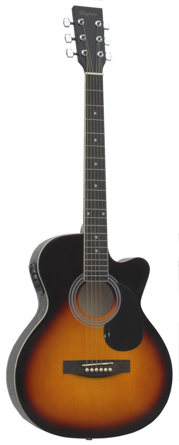 GUITARRA ACUSTICA ELECTRIFICADA DAYTONA A401CESB SOMBREADA