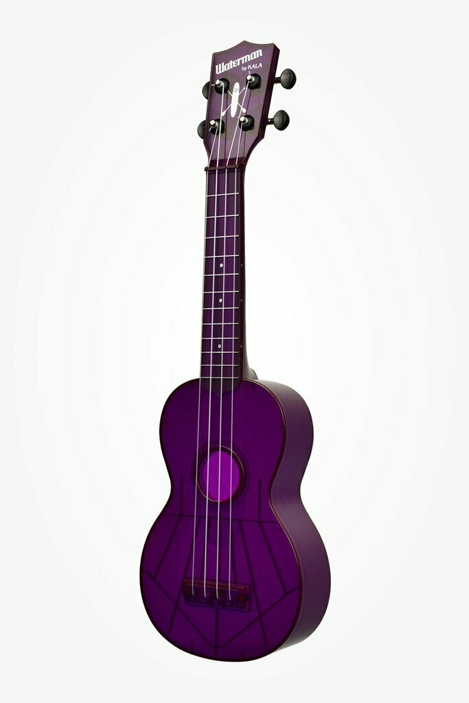 UKELELE WATERMAN MORADO TRANSPARENTE