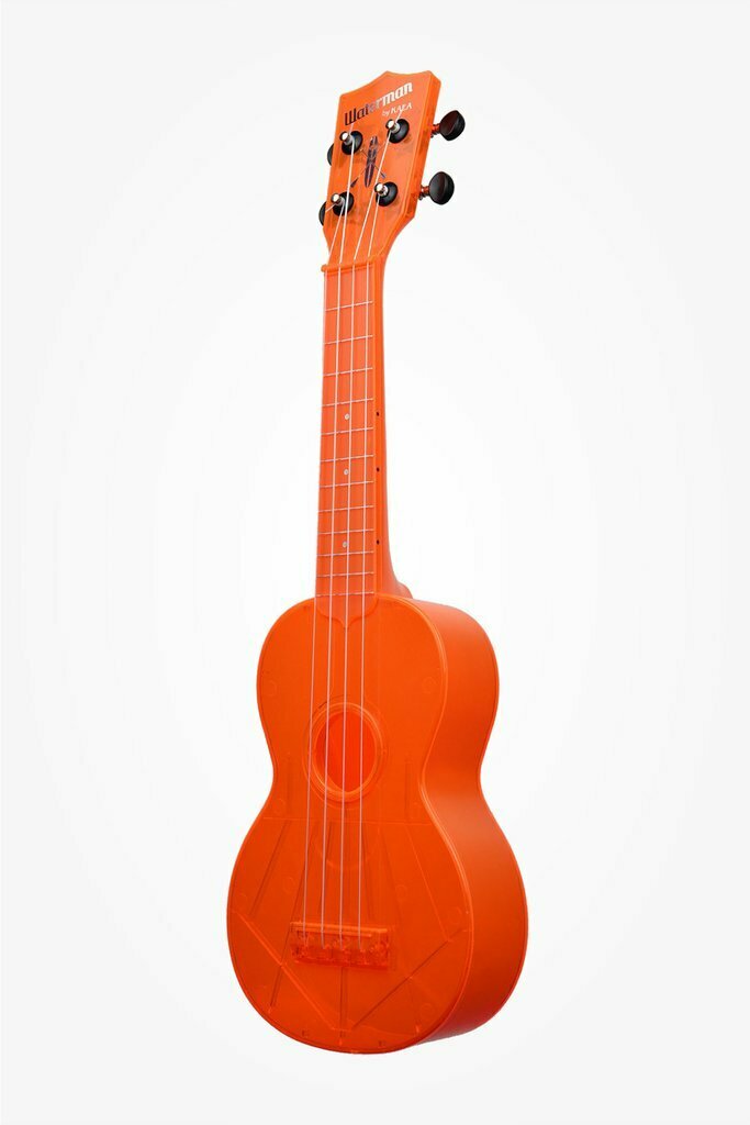 UKELELE WATERMAN NARANJA TRANSPARENTE