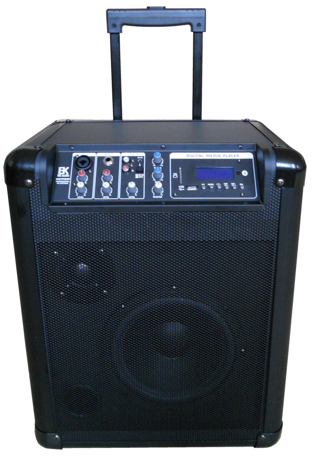 AMPLIFICADOR TROLLEY CON BATERIA EK M07PB8