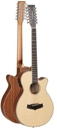 GUITARRA ACUSTICA TANGLEWOOD TW12CE ORCHESTRA 12 CUERDAS