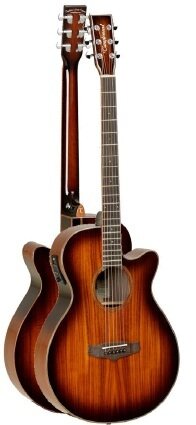 GUITARRA ACUSTICA TANGLEWOOD TW4KOA SUPER FOLK CUTAWAY