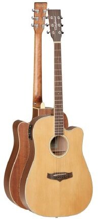 GUITARRA ACUSTICA TANGLEWOOD TW10 DREADNOUGHT CUTAWAY