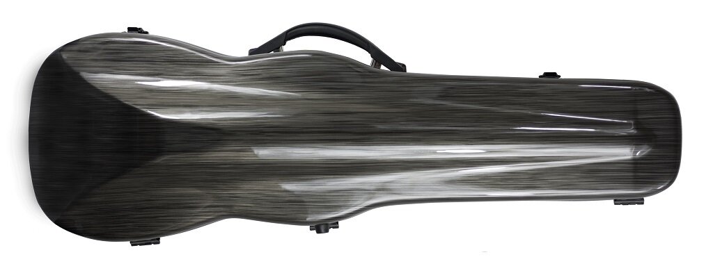 ESTUCHE DE VIOLIN AMADEUS DE FIBRA GRIS OSCURO 4/4
