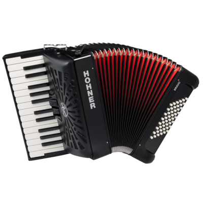 ACORDEON HOHNER BRAVO II 48 NEGRO