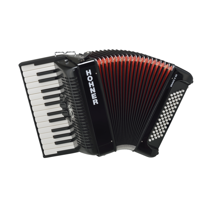 ACORDEON HOHNER BRAVO II 60 NEGRO