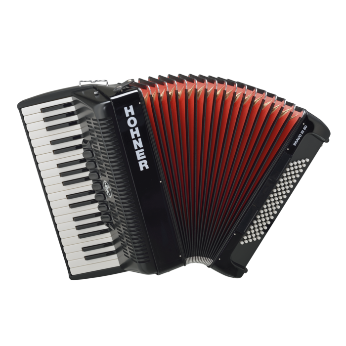 ACORDEON HOHNER BRAVO III 80 NEGRO
