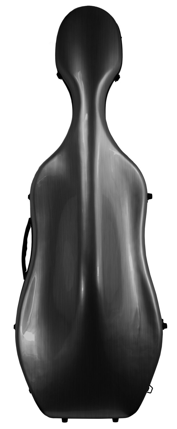 ESTUCHE DE CELLO AMADEUS 4/4 DE FIBRA DE VIDRIO BCX NEGRO