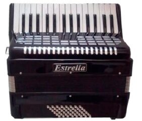 ACORDEON ESTRELLA 30/48 NEGRO