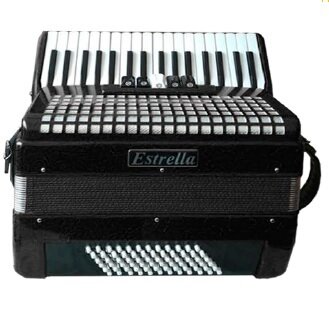ACORDEON ESTRELLA 34/72 NEGRO