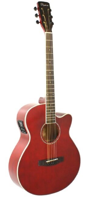 GUITARRA ACUSTICA DAYTONA MINI JUMBO ROJO