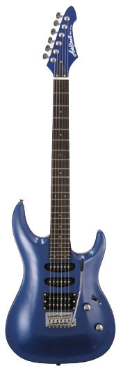 GUITARRA ARIA MAC-STD AZUL METALIZADO