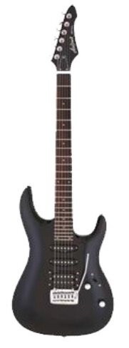 GUITARRA ARIA MAC-STD NEGRO METALIZADO