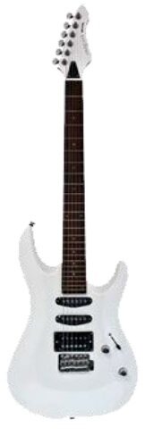 GUITARRA ARIA MAC-STD BLANCO METALIZADO