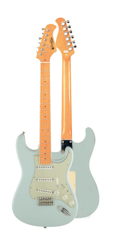 GUITARRA ELECTRICA PRODIPE SERIE ST80-MA STRATOCASTER SONIC BLUE