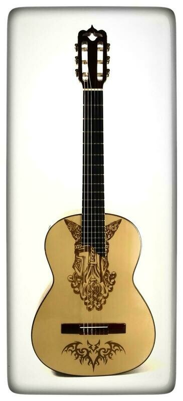 Guitarra artesana hechas a mano,Vikingo