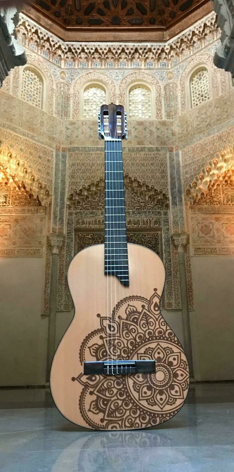 Artesana hecha a mano, Gran Mandala inferior derecha